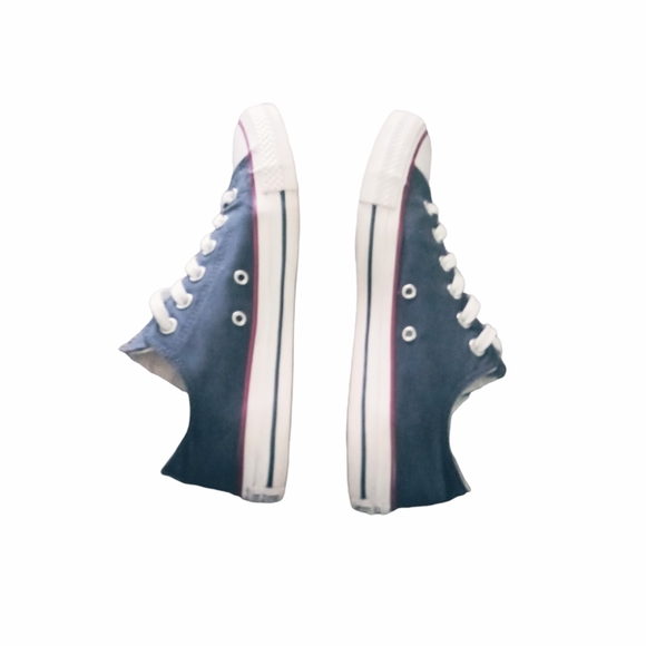 Converse All Stars Chuck Taylor Blue Canvas Low Top Unisex Sneakers W9 M7 - Picture 5 of 8